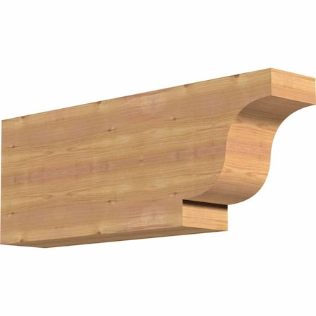 Ekena Millwork Newport Smooth Rafter Tail, Western Red Cedar, 5 1/2"W x 12"H x 32"L RFT06X12X32NEW00SWR